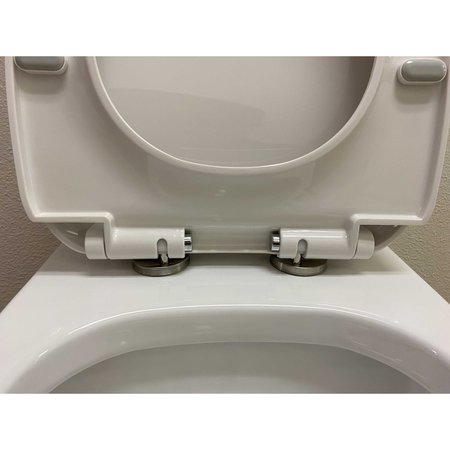 Innoci-Usa Block III 1-piece 1/1.5 GPF High Efficiency Dual Flush Elongated Toilet in White, Seat Included 81277i